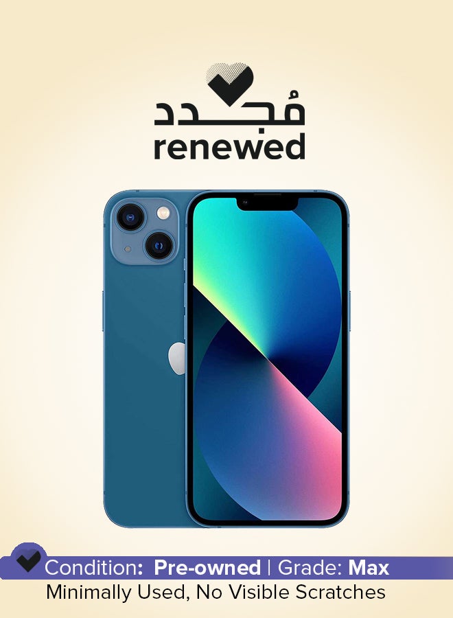 Compare Renewed  iPhone 13 128GB Blue 5G With Facetime  International Version at KSA Price