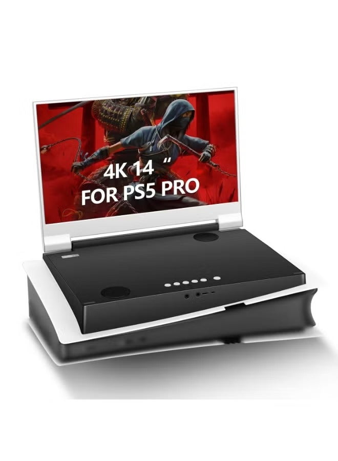 Compare GSTORY 14 Inch IPS 4k 60Hz Portable Monitor Gaming Display Integrated with PS5 pronot Included 3840×2160 with 2 HDMI Ports,FreeSync,Builtin 2 of Multimedia Stereo Speaker at KSA Price