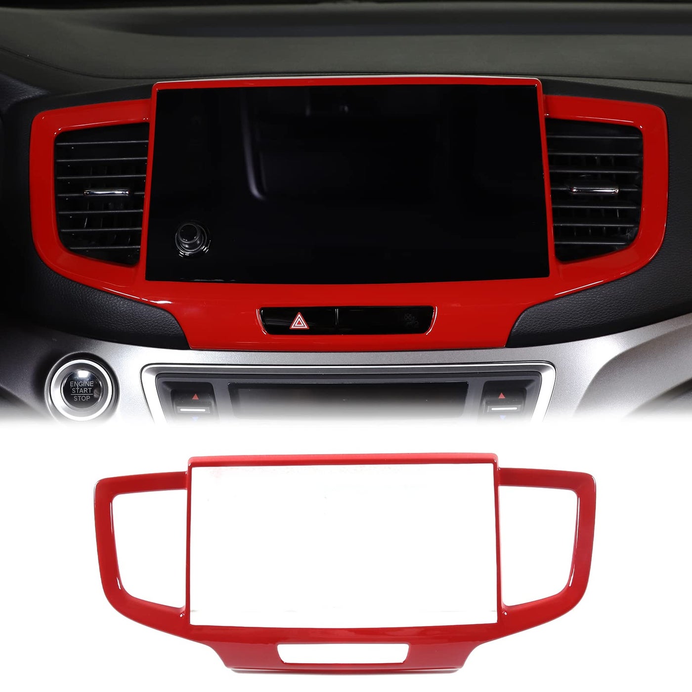 HIRUFAIT Dashboard Navigation Panel Frame for Honda…