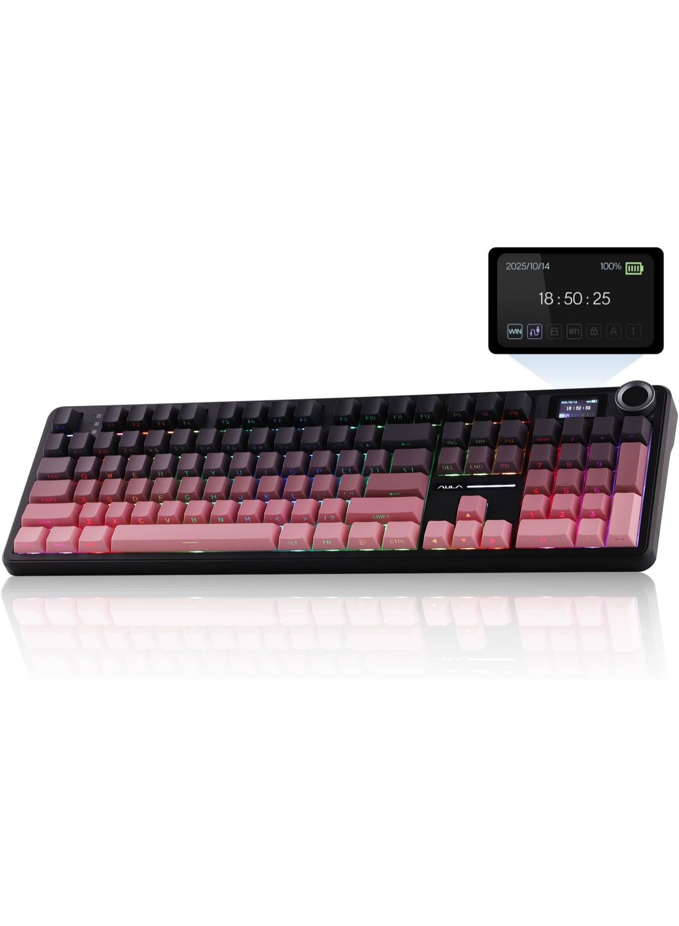 F108 PRO - Wireless Mechanical Keyboard with…