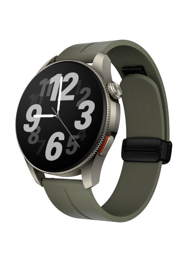 Compare Outbox OB12 Smart Watch 1.43? AMOLED Display, Bluetooth Calling, Sleep & Fitness Tracking, MultiSports, Stylish Design with Extra Strap, Android & iOS – Green at KSA Price