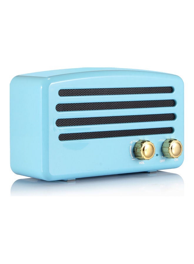Compare Portable Wireless Bluetooth Speaker Blue at KSA Price