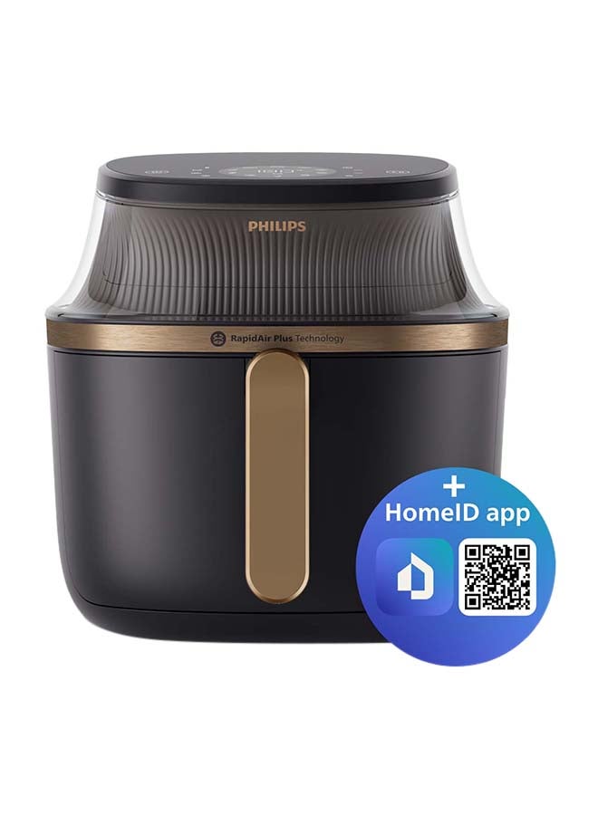 Compare Airfryer L  Seethrough Cooking Window, 16 Cooking Functions, Touchscreen, RapidAir Plus Technology, 4.2 L 1400 W NA32209 Black at KSA Price