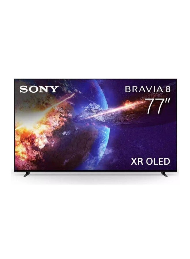 Compare 77 Inch 4K HDR BRAVIA 8 Smart TV Google120 Hz K77XR80 Black at KSA Price