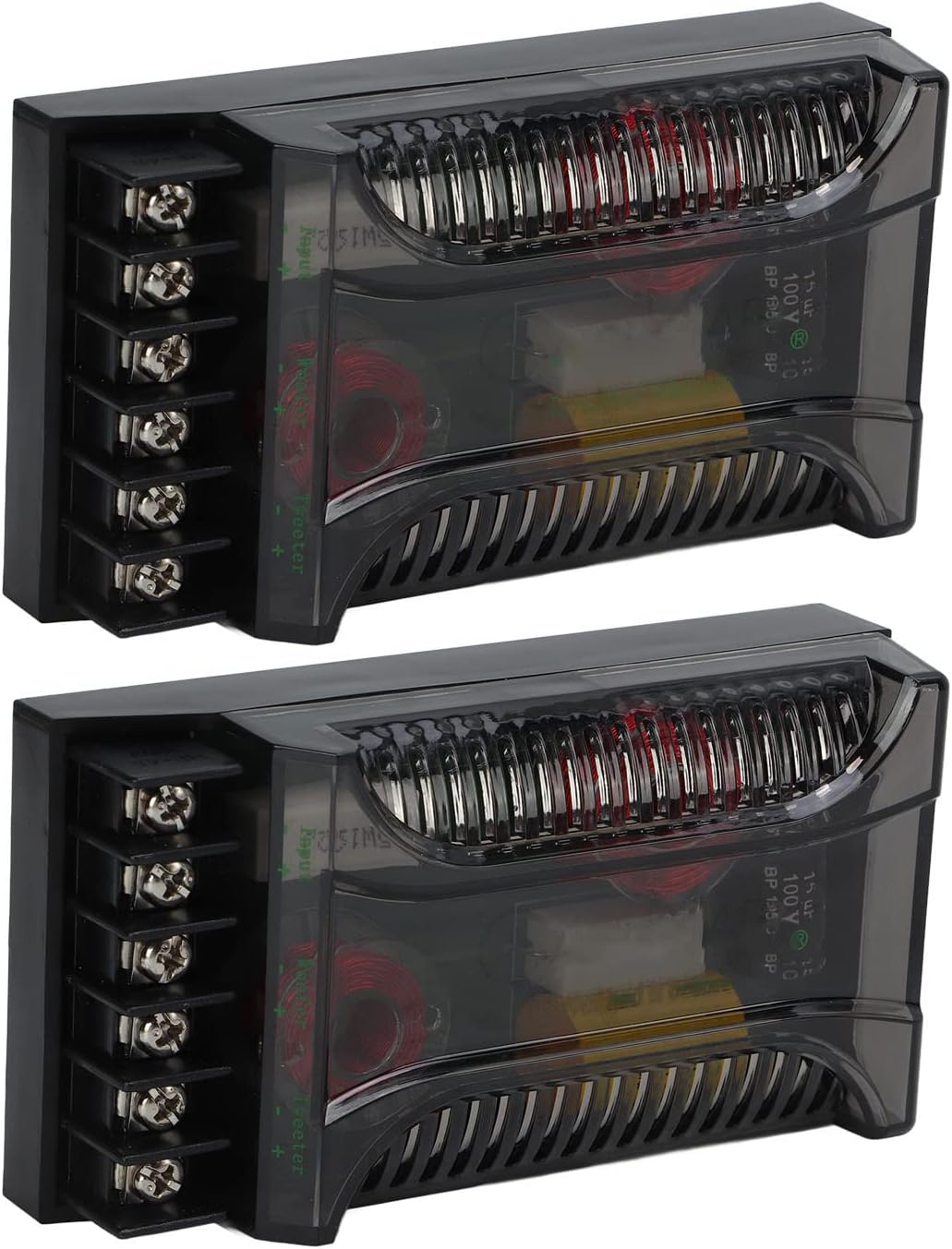 Compare 300 Watts 2 Way Crossover Car Audio Crossover Universal Heat Dissipation Speaker Frequency Divider at KSA Price