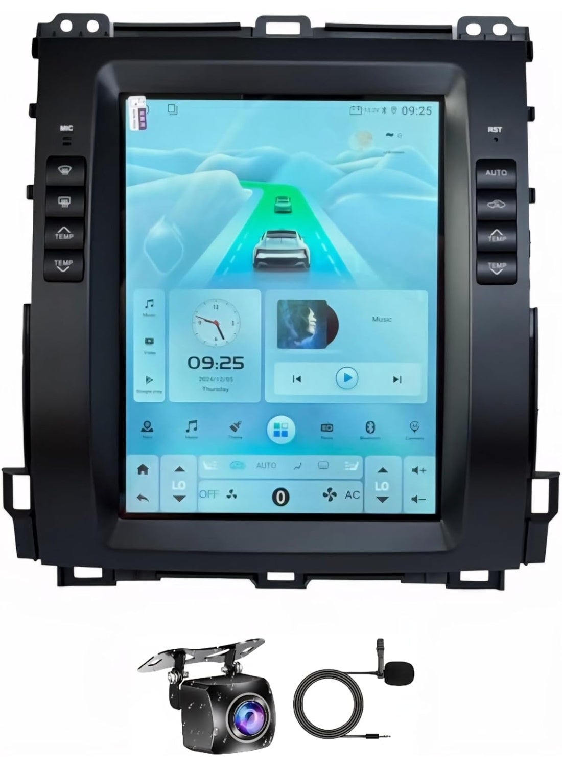 Compare 11.4Inch Prado Car Stereo Screen for Toyota Prado 2002–2009, Wireless Apple CarPlay & Android Auto, Compatible with Lexus GX470, DSP Audio, GPS Navigation, T100 Processor, AHD Reverse Camera Included at KSA Price