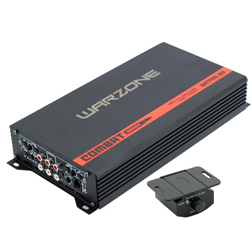 Compare Warzone Series Car Amplifiers  True RMS Power Class D Amps, 124 Ohm Stable, MultiChannel and Monoblock Options, Remote Sub Control 700W  5 Channels at KSA Price