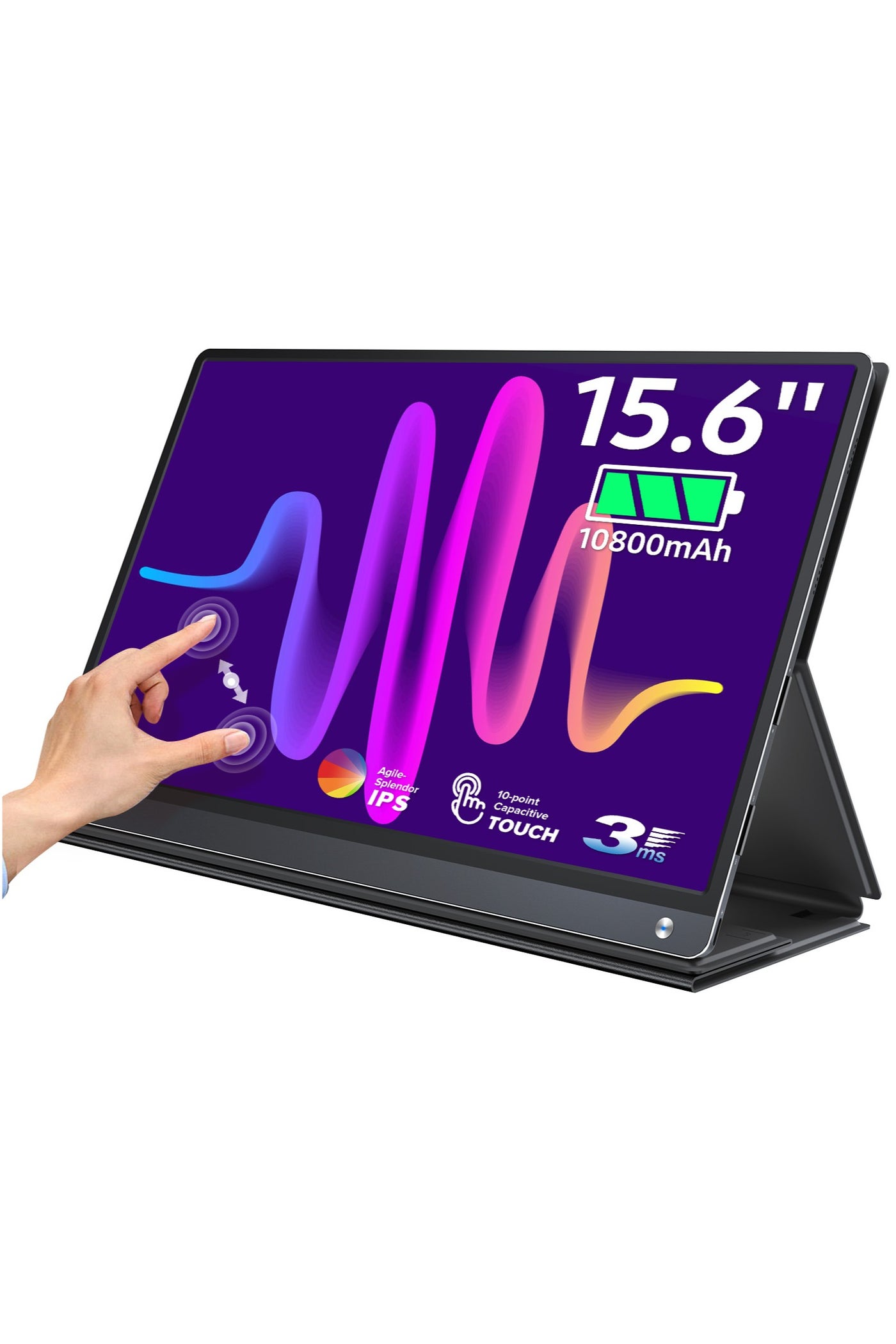 UPERFECT Portable Monitor 15.6 Inch 120 Hz 10…