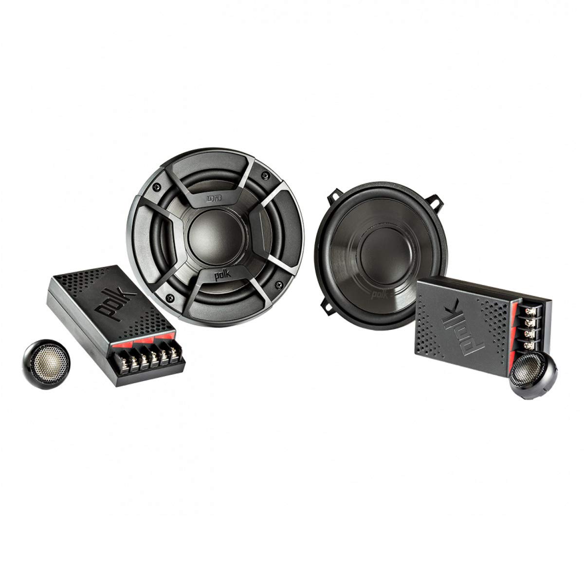 Compare Polk Audio DB5252 DB Series Component Speaker System for Car Marine 514 2Way Speaker 4Ohm Impedance 5023kHz Frequency Response Polypropylene Woofer Cone Separate Silk Dome Tweeter at KSA Price