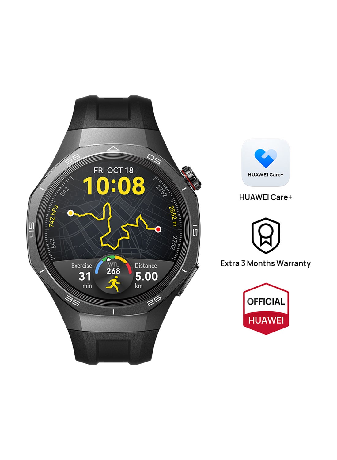 Watch GT 5 Pro 46mm Smartwatch, Sharp-Edged…