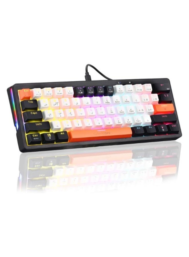 AEROX Series GOMK160-RS 60% RGB Mechanical Wired…