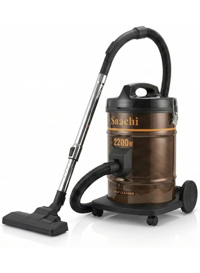 Compare saachi Saachi Dry Vacuum Cleaner NLVC1107BR, 25L Steel Tank, 2200W Copper Motor, Air Blower, MultiFiltration, Lightweight & Compact Design 2200 W NLVC1107BR brown 2200 W NLVC1107BR brown at KSA Price