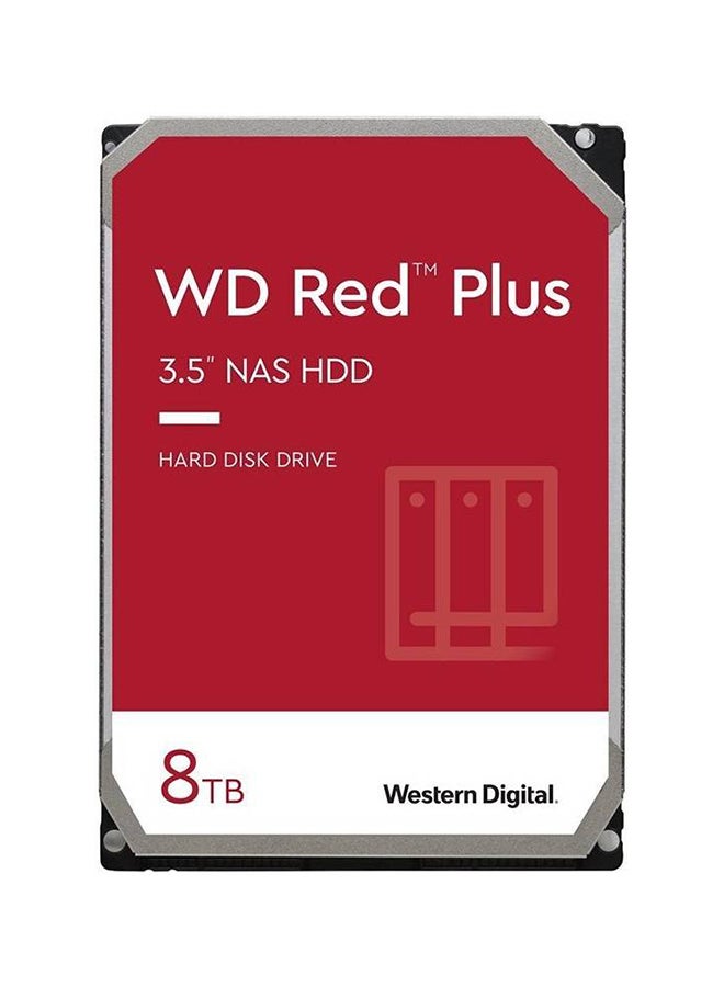 Compare Red Plus 3.5 SATA 6 Gbs NAS Internal Hard Drive, 5640 RPM Speed, 256 MB Cache, Up to 215MBs Transfer Rate, CMR, 1M hours MTBF | WD80EFPX 8 TB at KSA Price