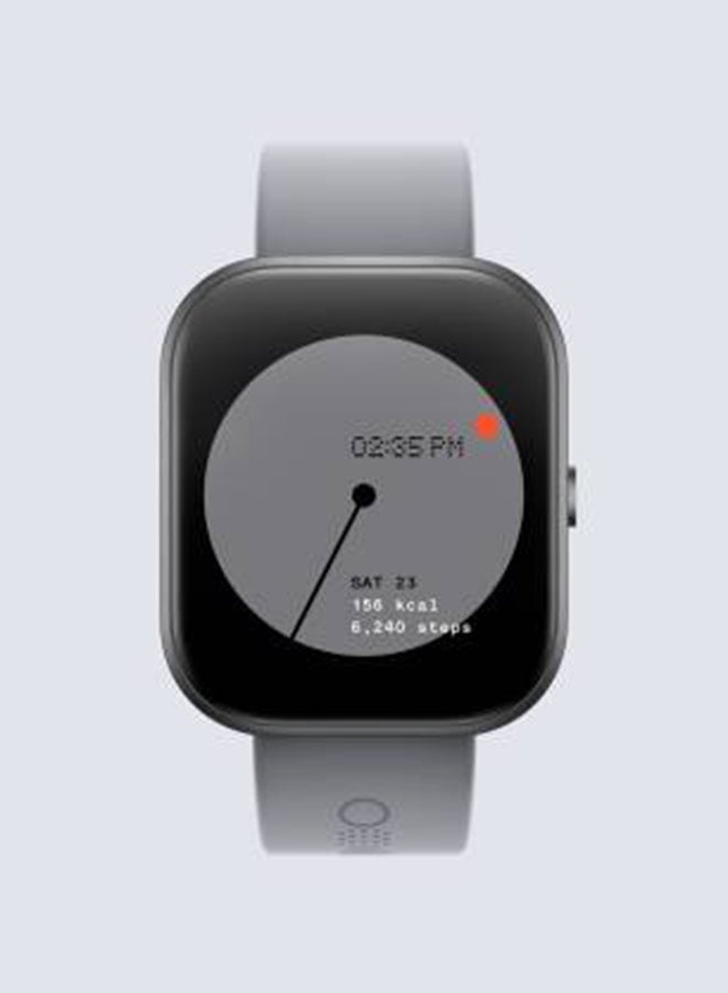 Compare Watch Pro Smartwatch, AMOLED Display, Bluetooth Calling, MultiSport Tracking, Heart Rate & SpO? Monitor, IP68 Water Resistant, Long Battery Life – Ash Grey Strap + Dark Grey at KSA Price