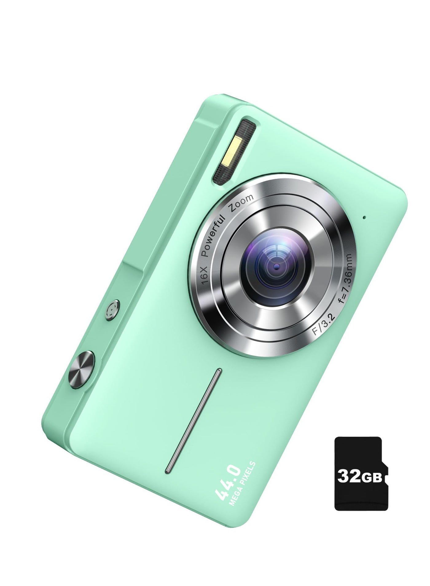 Compare Kids Digital Camera 1080P 44MP  Compact Point and Shoot Camera for Teens with 16X Zoom, AntiShake, Fill Light, Perfect for Photography and Travel Gifts. at KSA Price