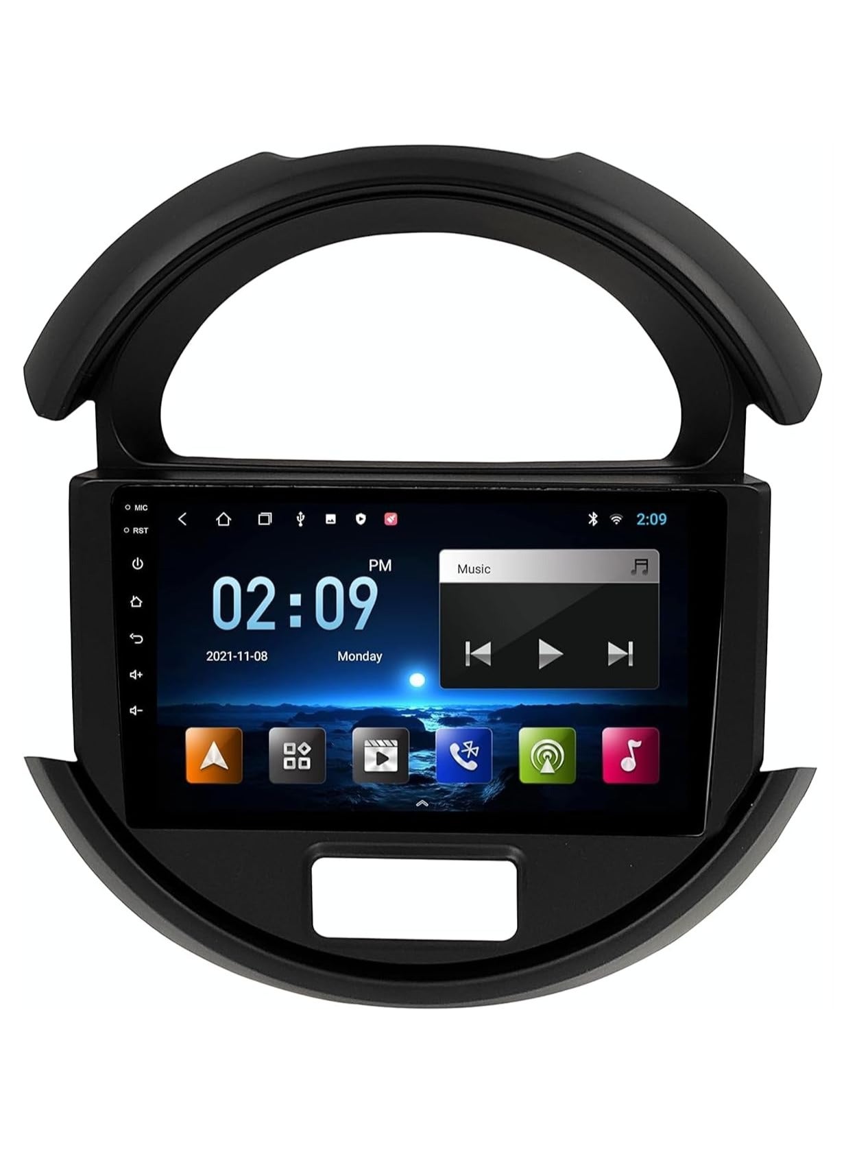 Compare Android Car Stereo for Maruti Suzuki SPresso 2019 To 2020 2GB RAM 32GB ROM Support Apple Carplay, MLink WiFi BT, Radio GPS Navigation, 10 Inch IPS Touch Screen with AHD Camera Included at KSA Price