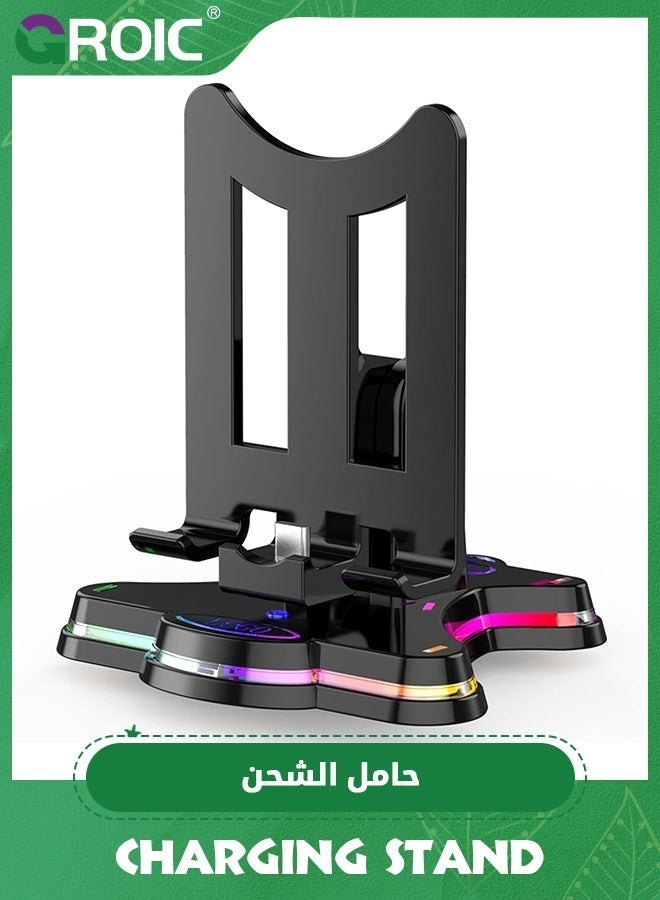 Compare Switch Charger Stand for Nintendo Charging Dock Station Accessories LiteOLED Portable Djustable with USB TypeC Port Plug and Play at KSA Price
