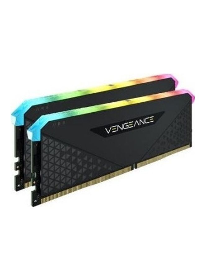 Compare Vengeance RGB RS 32GB 2 x 16GB DDR4 Desktop Memory, DRAM, 3600MHz, C18 Memory Kit | CMG32GX4M2D3600C18 Black at KSA Price