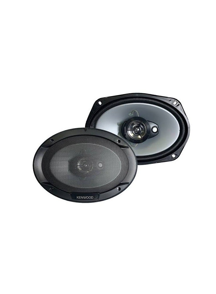 Compare Kenwood KFCS6966 Stage Sound Series 6x9 3Way Car Speakers – 400W Peak Power, 45W RMS, Flush Mount Design at KSA Price
