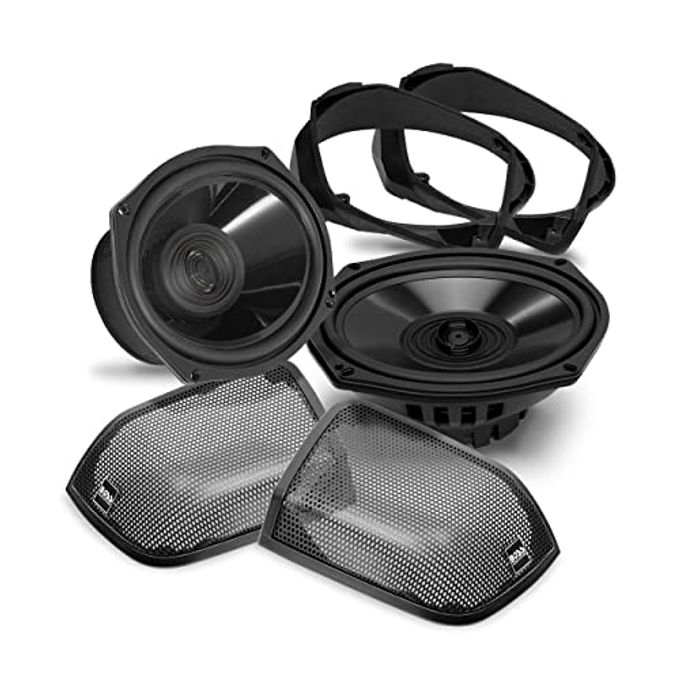 Compare Bhd14 Harley Davidson 6 X 9 Inch Saddlebag Speaker Kit  Fits Select 2014+ Road Glide And Street Glide Motorcycles, 300 Watts Of Power Per Pair, Full Range, 2 Way, Sold In Pairs at KSA Price