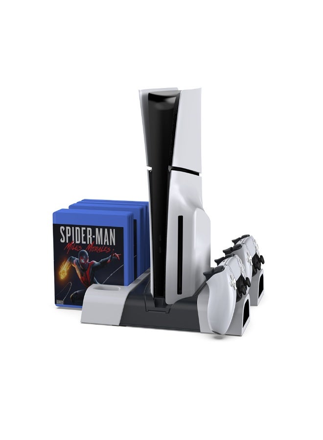 Compare DOBE Cooling Charging Dock for PS5 PS5 Slim PS5 Pro Fan 2 Controllers 10 Discs at KSA Price