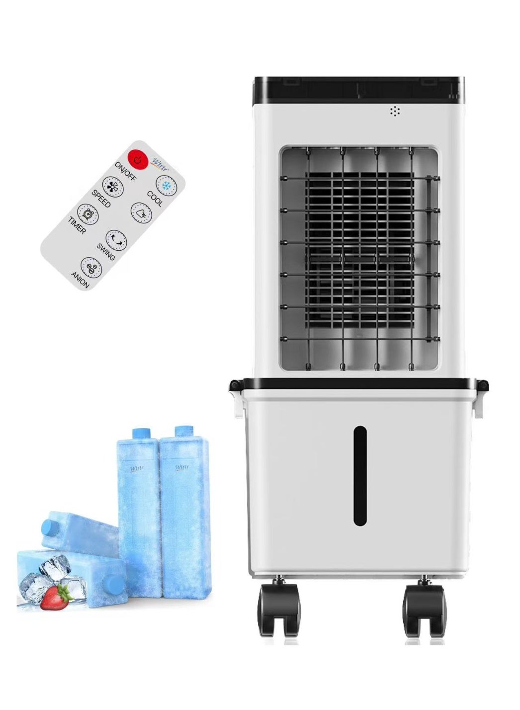 Compare Wtrtr 12L Portable Air Cooler, Remote Evaporative Cooling Fan,  Detachable Water Tank, Air Conditioner at KSA Price