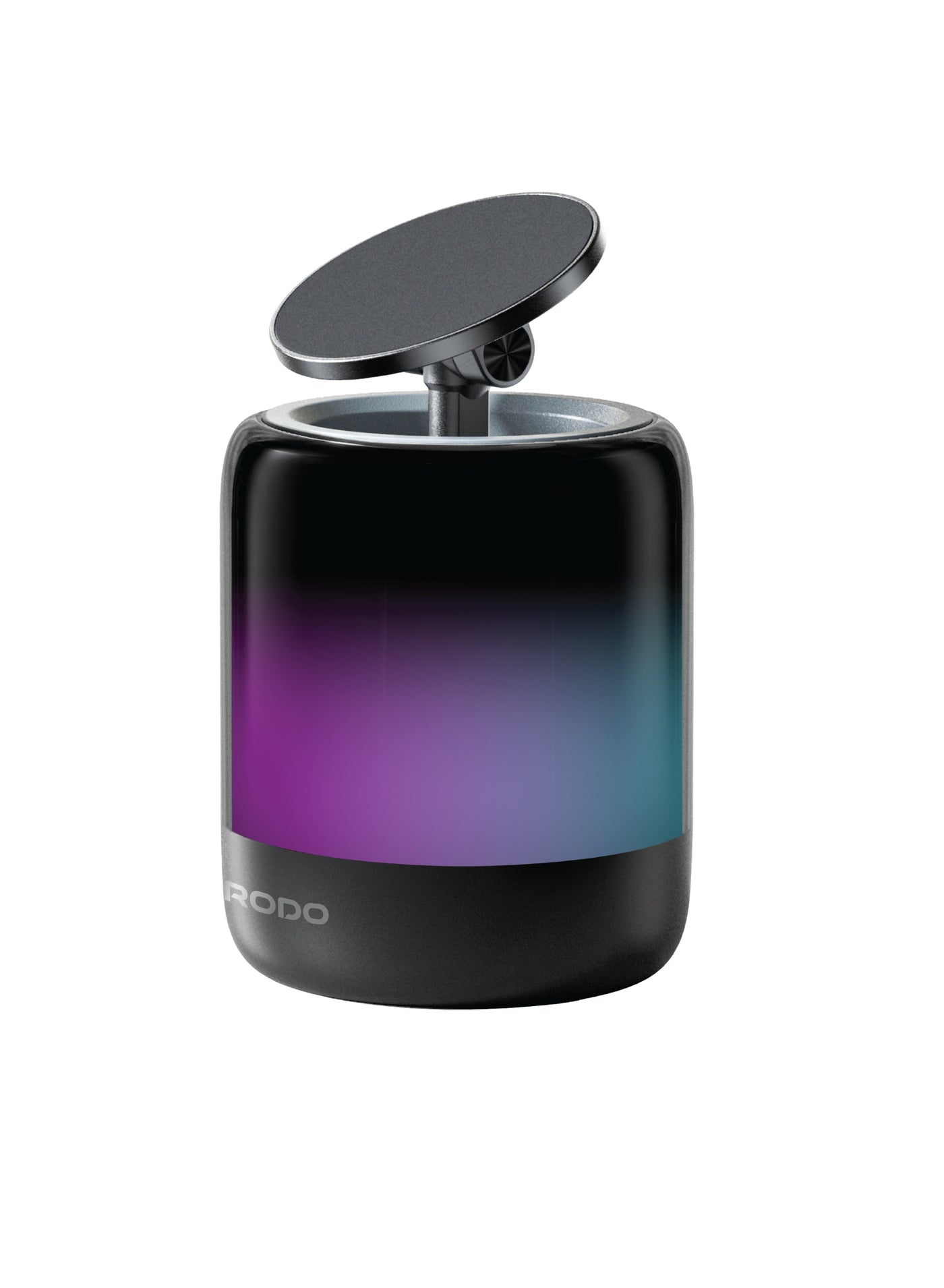 Compare SyncGlow Speaker & Phone Holder with Rhythmic Lights & Immersive Sound  150min Working Time  Effortless Angle Adjustment  Vibrant Light Sync  360° Flexible Rotation  Seamless Magnetic Hold  Black at KSA Price