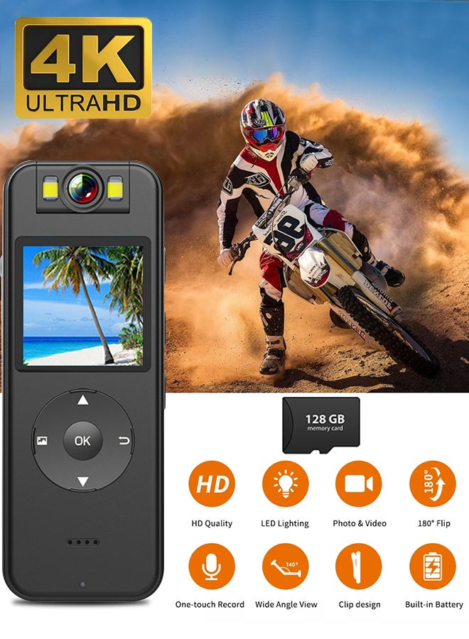 Ultra HD 4K Mini Camera Camcorder Video Recording…