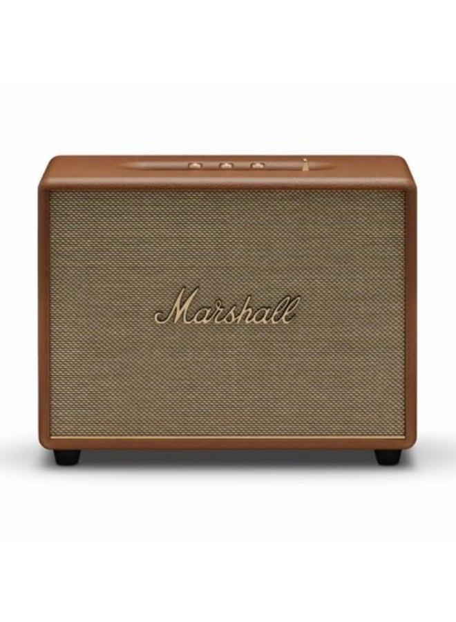 Compare Woburn III 120W Premium Home Wireless Speaker With Bluetooth 5.2 And Multiple Inputs  Enjoy Signature Sound Brown at KSA Price