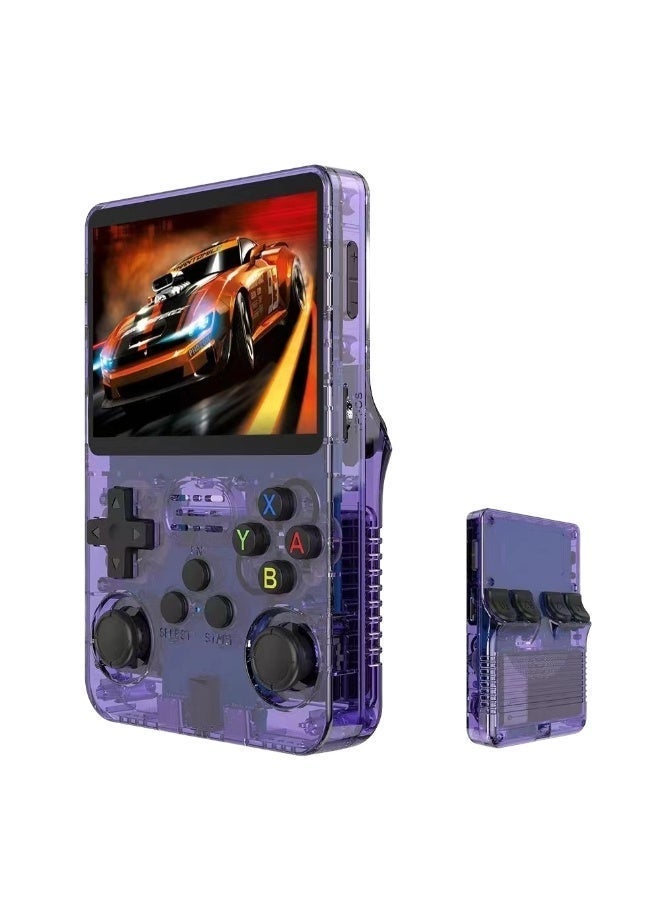 R36S Handheld Retro Game Console 64GB Purple -…