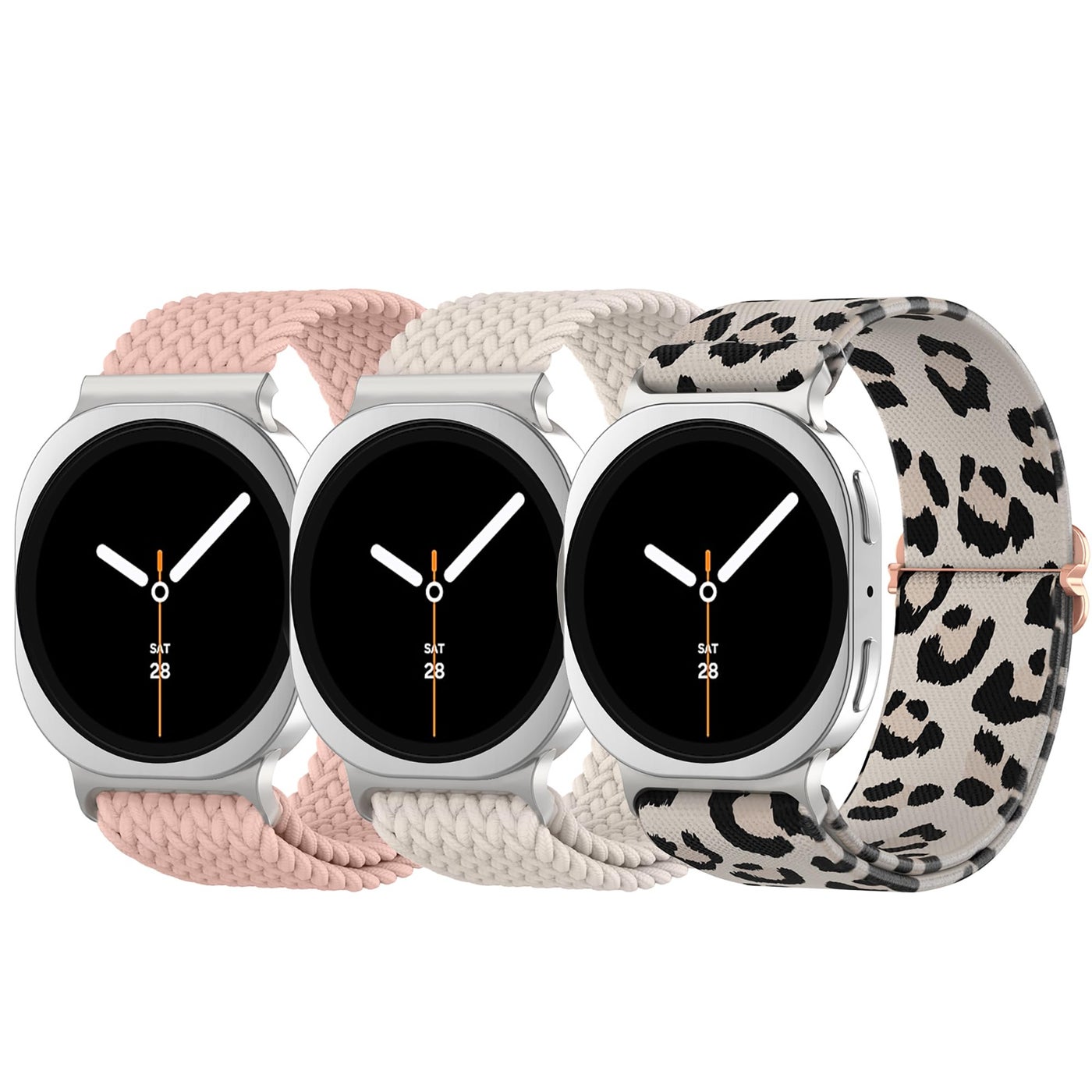 Delidigi Braided Stretchy Strap Compatible with Samsung…