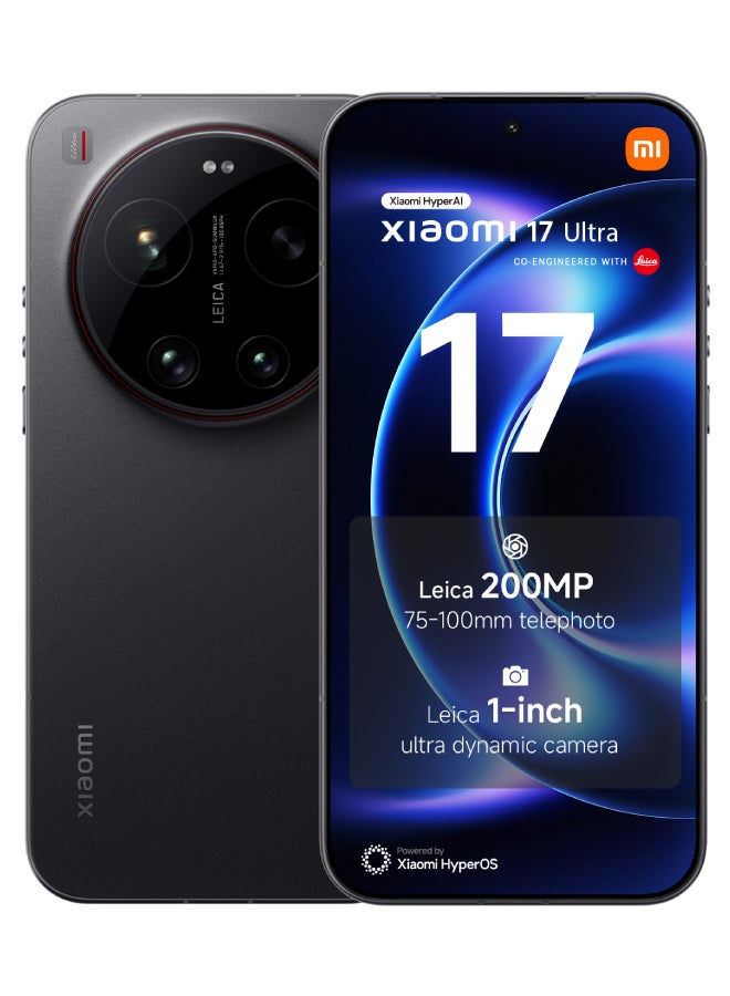 17 Ultra Black 16GB RAM 512GB 5G - Global…