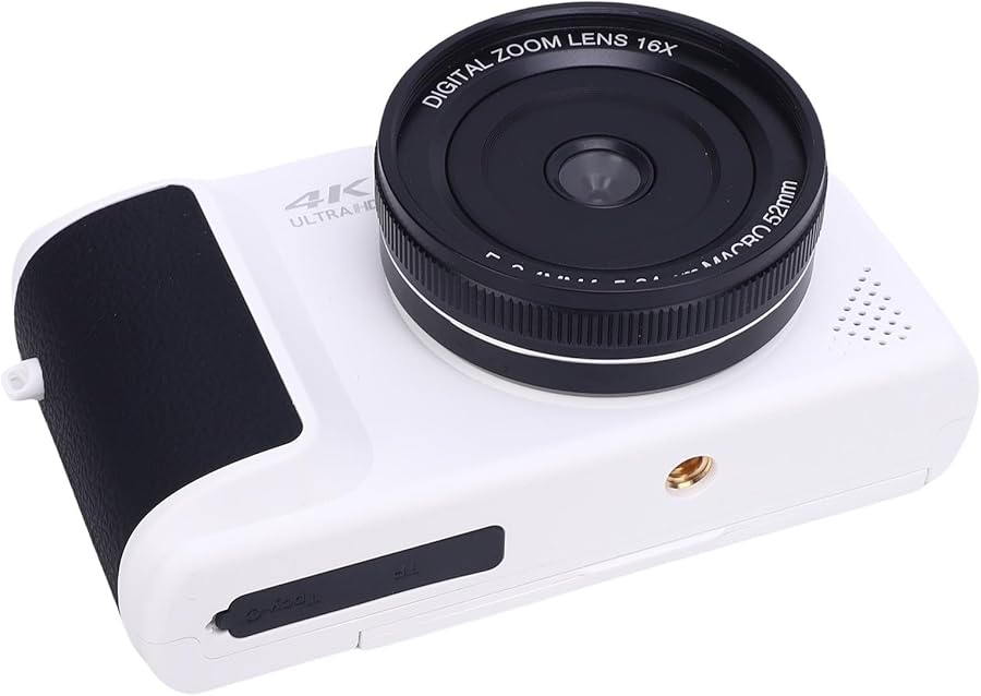 Vbestlife 64MP 4K Digital Camera With 2 8…