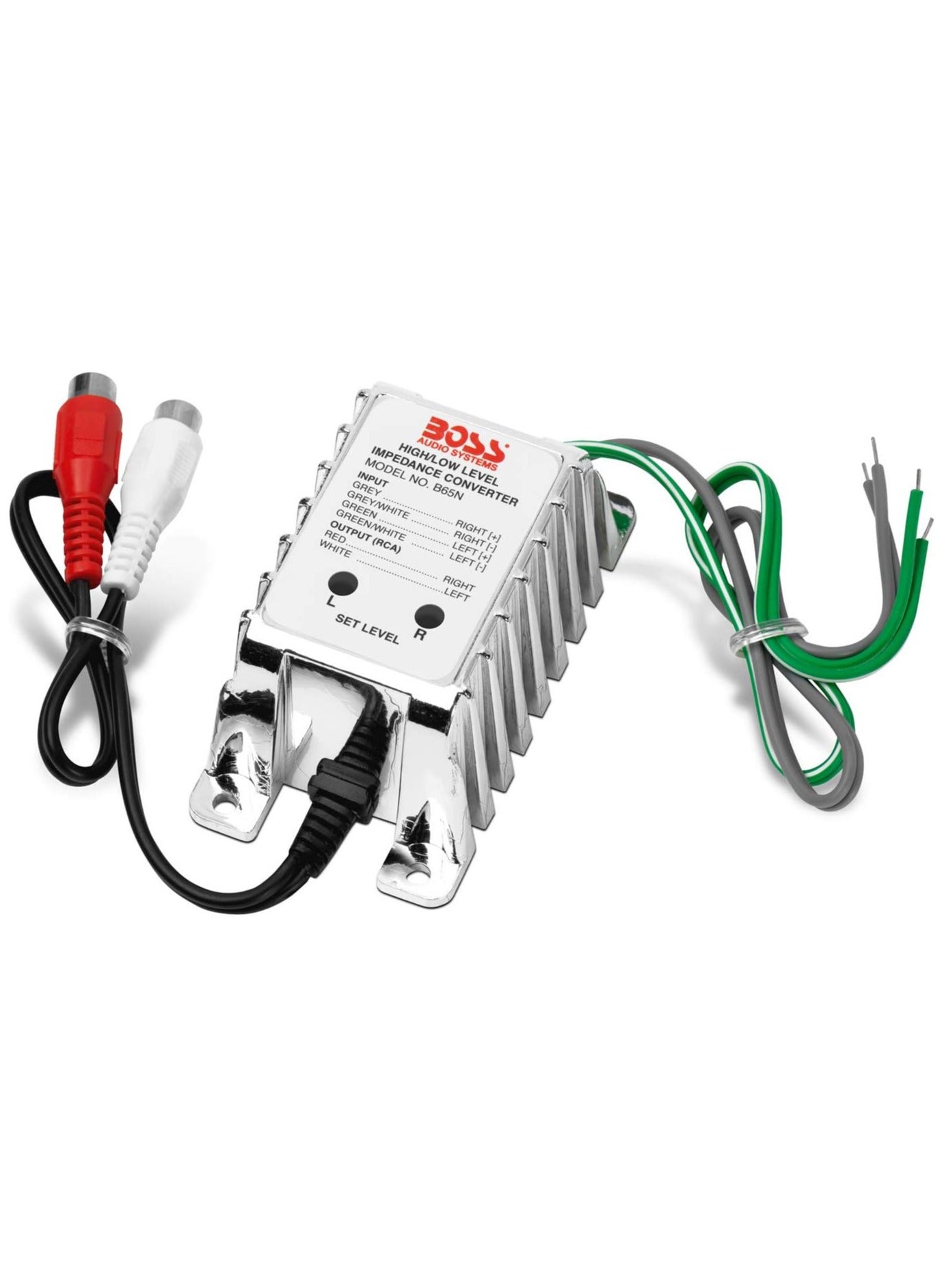 Compare BOSS Audio Systems B65N High Level to RCA Converter Noise Filter for Car Audio Systems at KSA Price