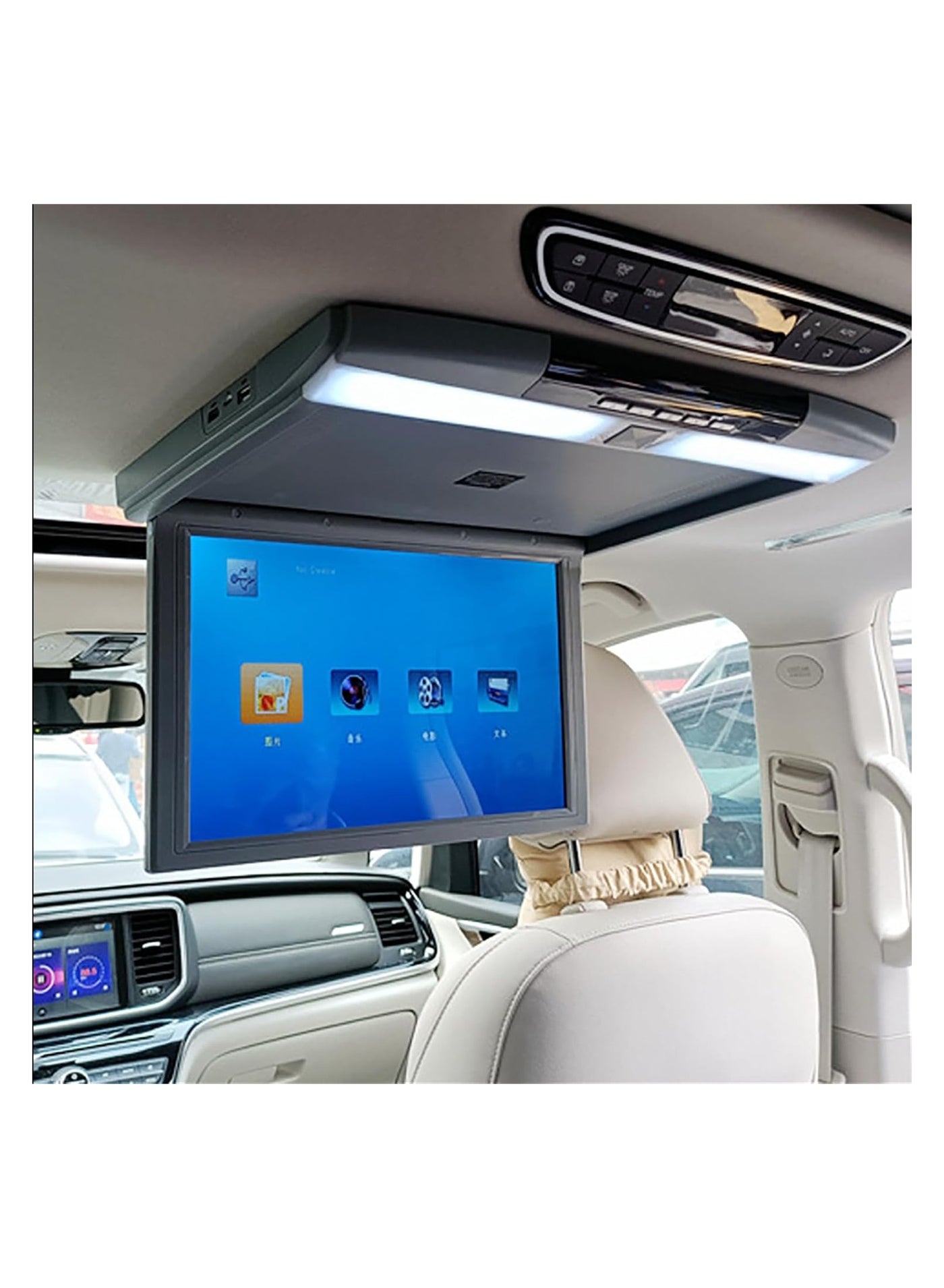 1080P Car Video Player, 22 Inch HD Wide Screen…