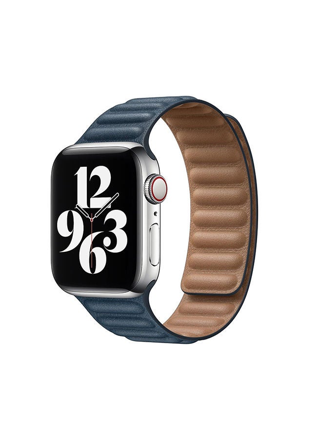 Leather Magnetic Loop Strap ompatible With Apple Watch…