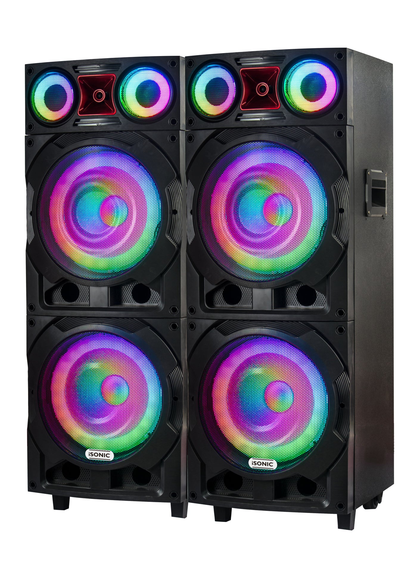 2.0 home theater tower speaker wooden box professional…