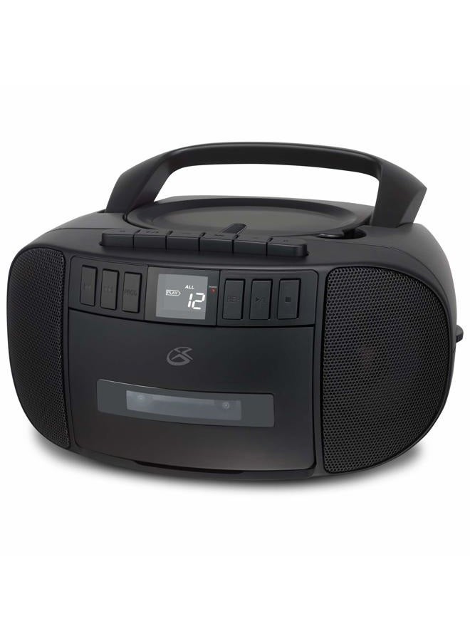 Compare BCA209B Portable AmFM Boombox with CD and Cassette Player, Black at KSA Price