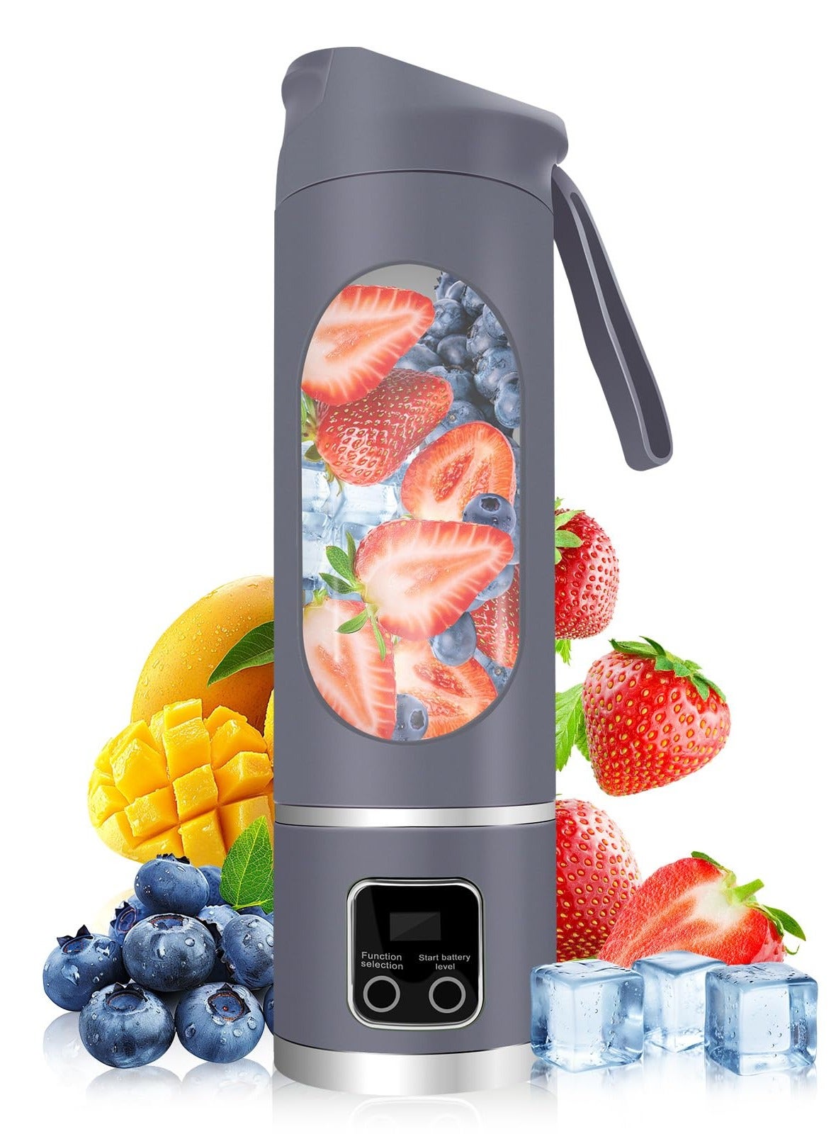 Portable Juicer Blender,Travel Leak-proof Juicer Cup,…