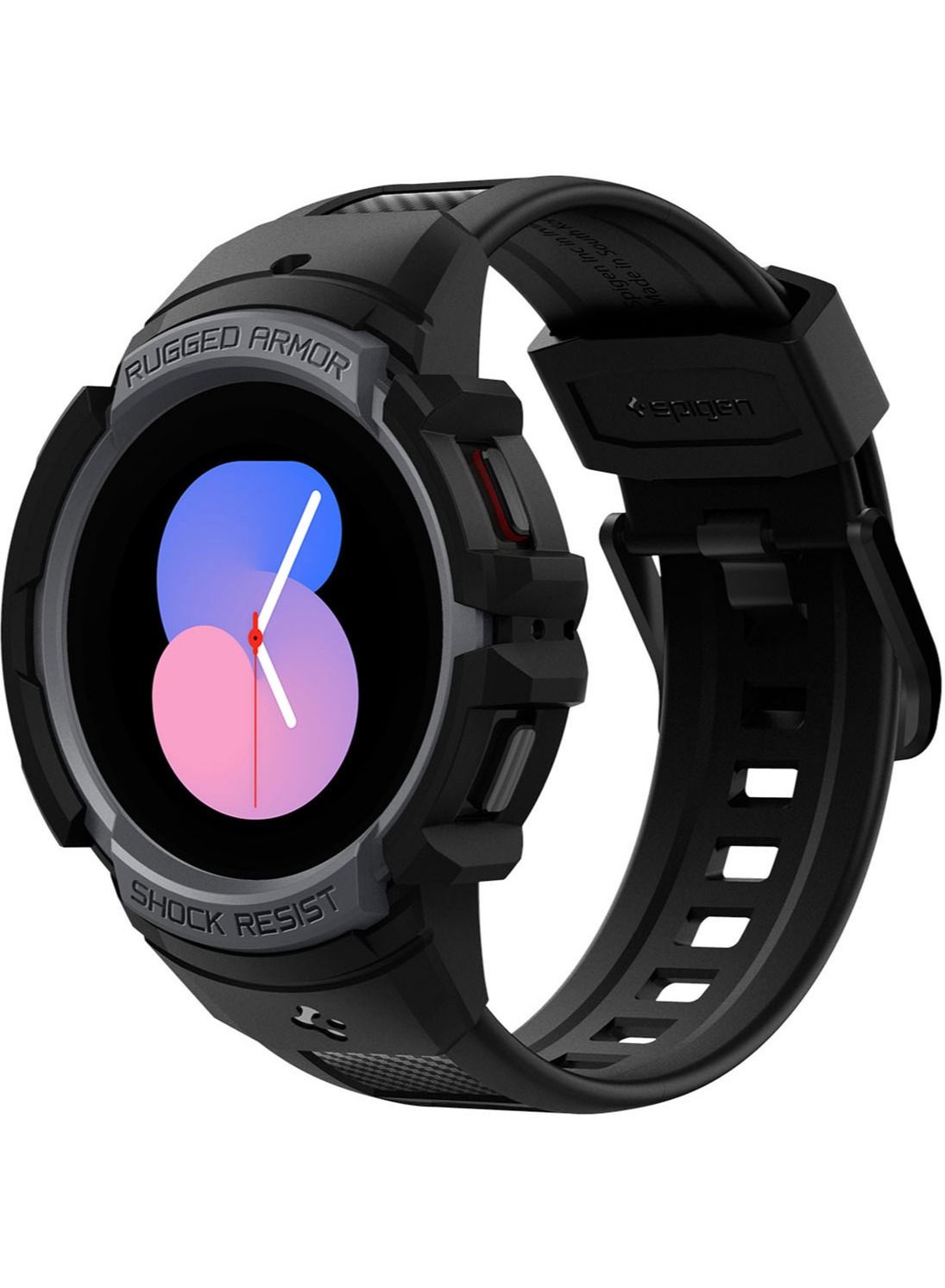 Compare Rugged Armor Pro Case Cover For Samsung Galaxy Watch 5 With Band 40mm 2022  Charcoal Gray at KSA Price