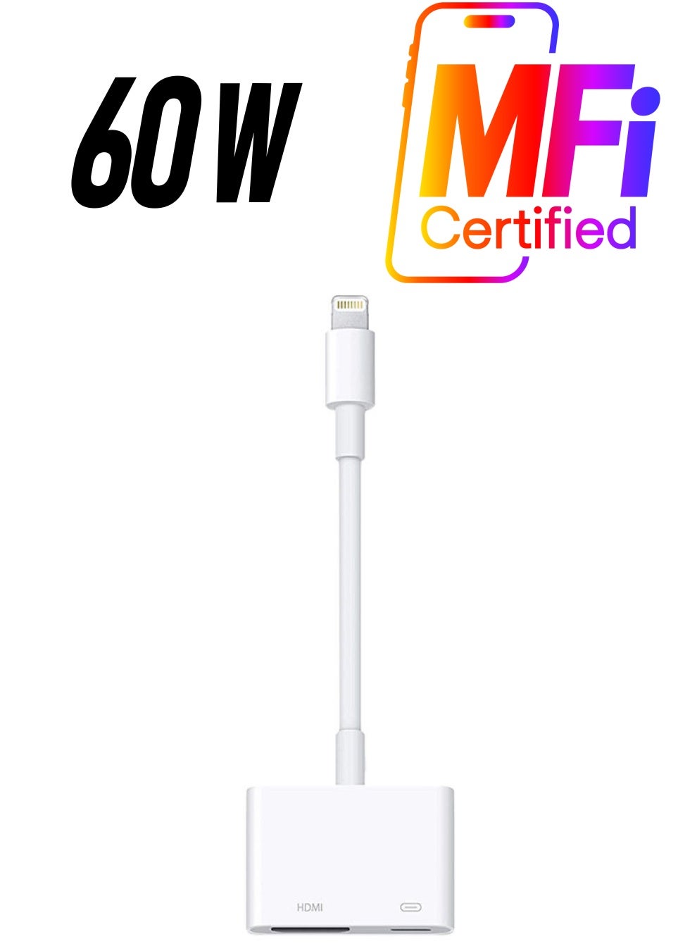 Compare Lightning To HDMI Digital AV Adapter White at KSA Price