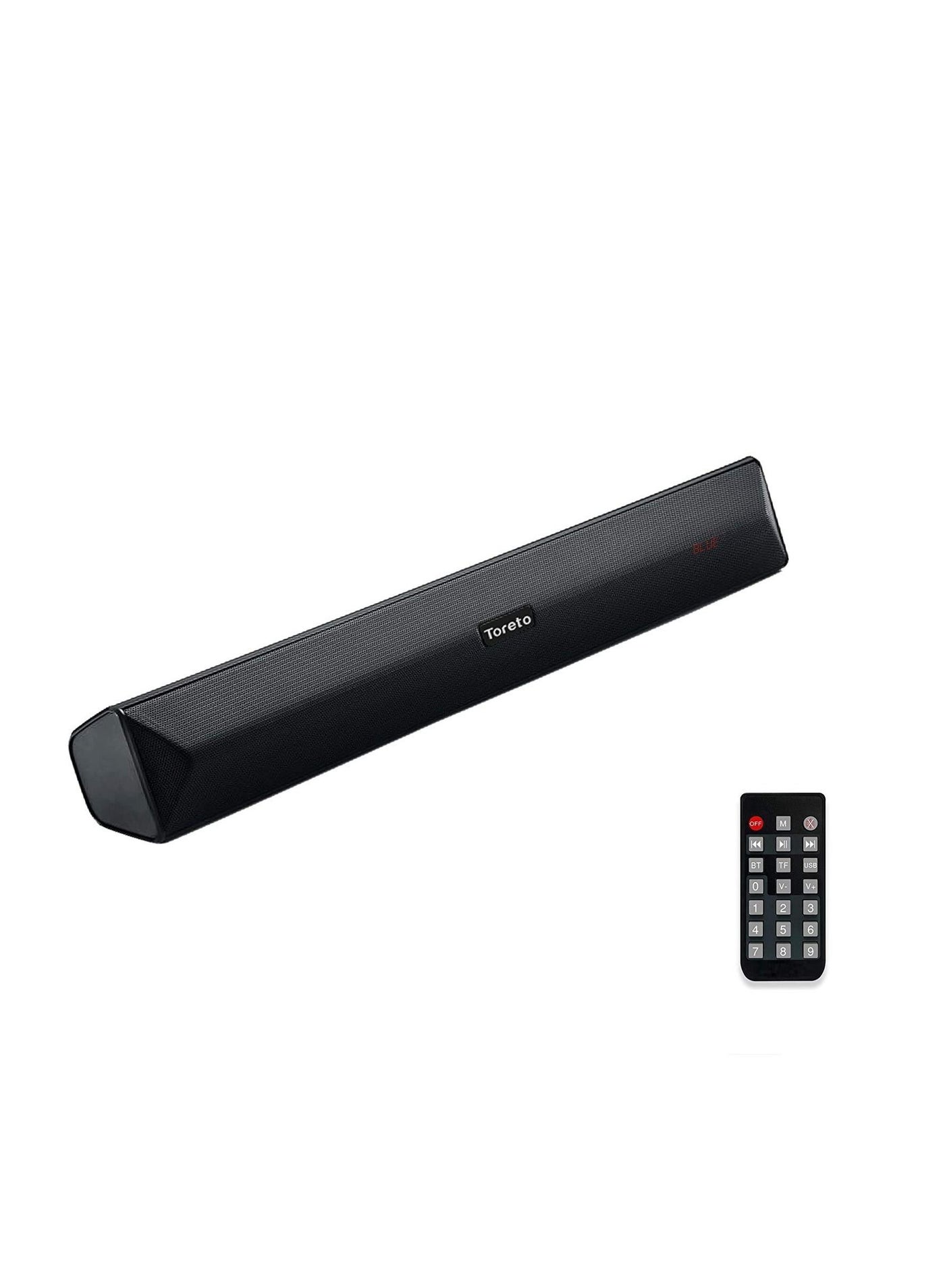 Compare Sound Blast327 16W Wireless Bluetooth Soundbar Speaker with Builtin Microphone TOR327 at KSA Price