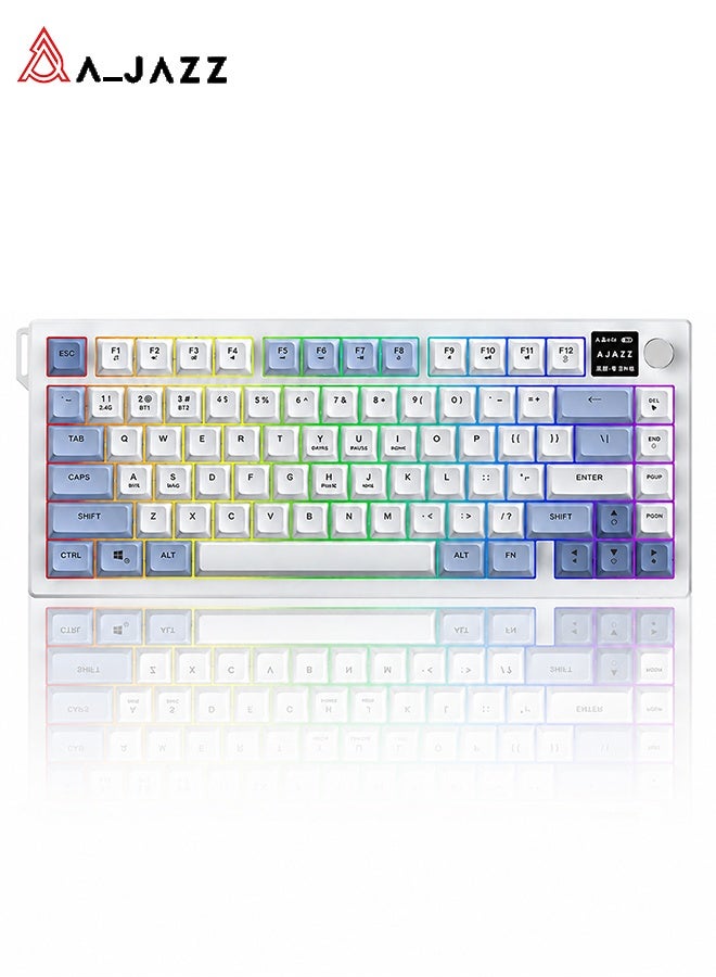 AF82 Triple Mode Wireless Mechanical Keyboard RGB…