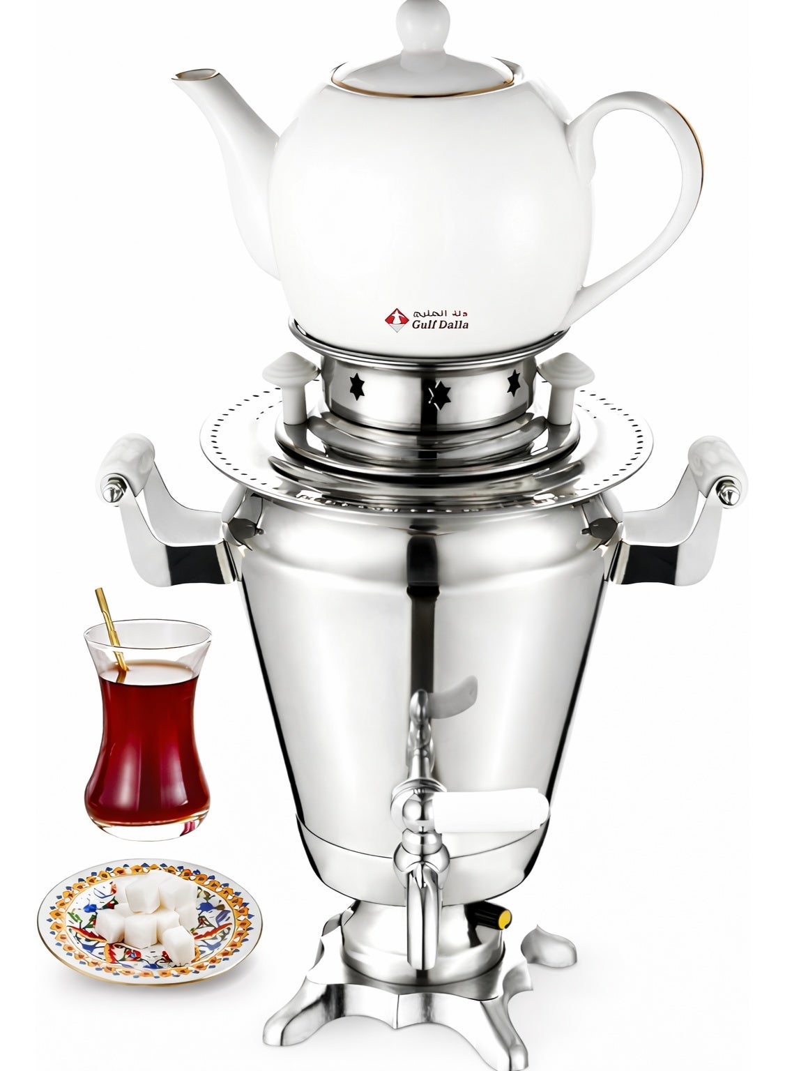 Gulf Dalla Electric Russian Turkish Samovar Tea…