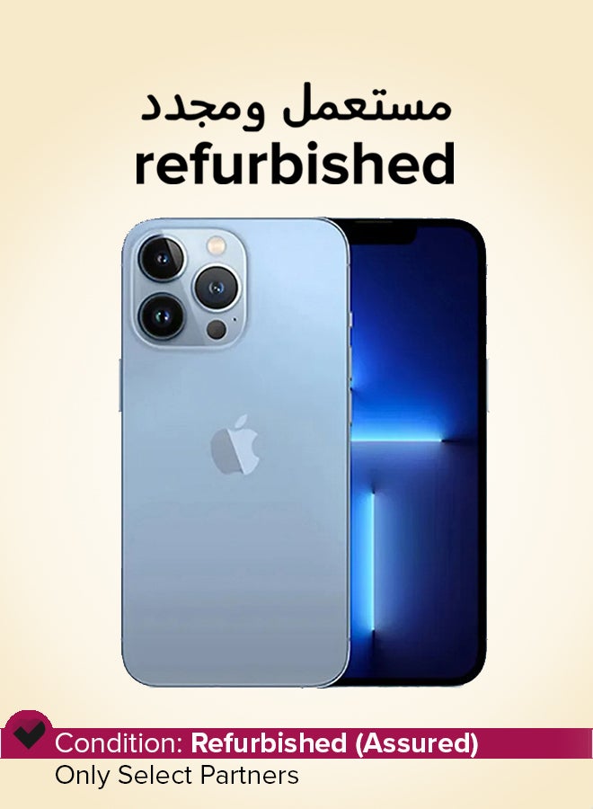 Compare Refurbished  iPhone 13 Pro Max 128GB Sierra Blue 5G With Facetime  International Version at KSA Price