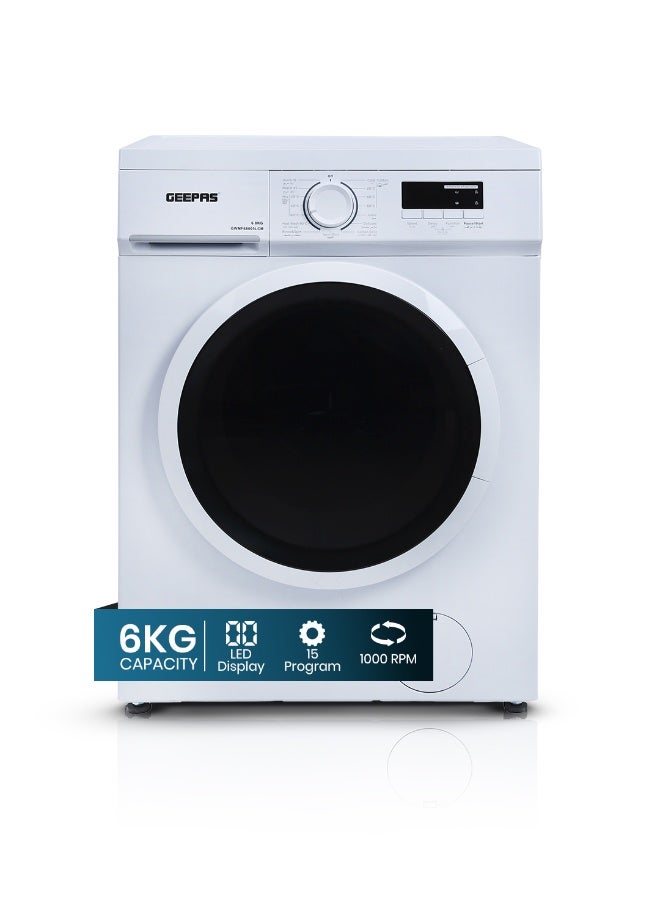 6 KG Front Load Fully Automatic Washing Machine|Durable…