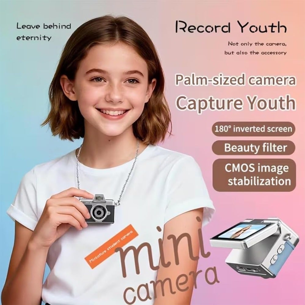 Mini Digital Camera, Camera, 1080P HD Tiny Retro…