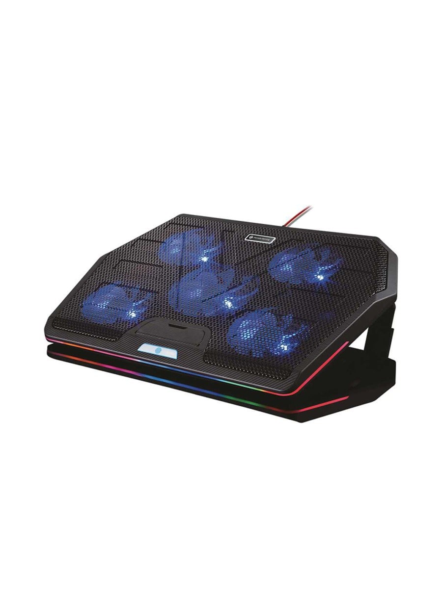 Compare Gaming MultiFan Cooling Pad PDX110BK  Black at KSA Price