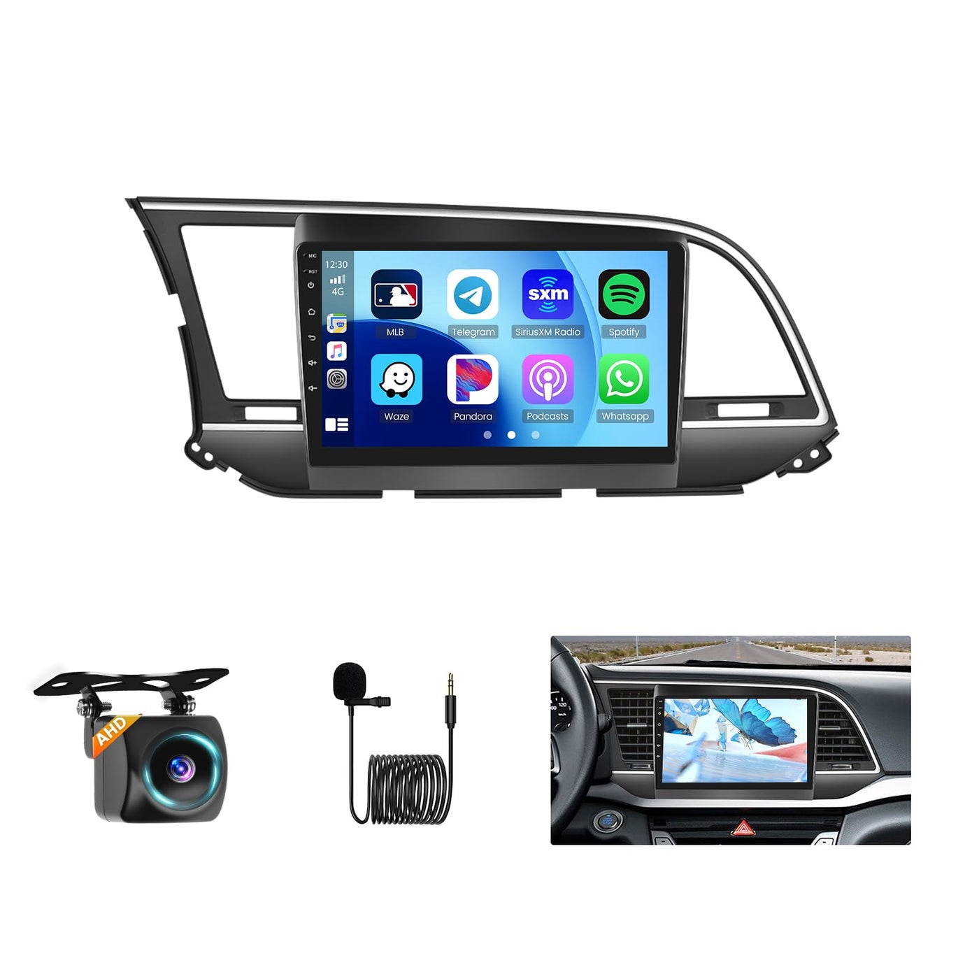 Compare 8 Core Car Radio for Hyundai Elantra 2016 2017 2018 9 inch HD IPS Touch Screen for Elantra Bluetooth Radio with CarPlayAndroid Auto Bluetooth 50 32EQ 4GB64GB at KSA Price