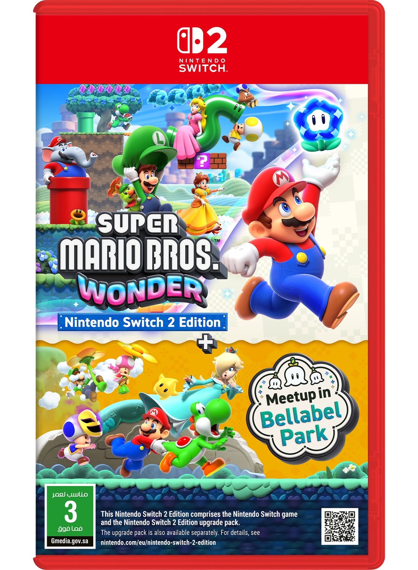Compare Super Mario Bros. Wonder + Meetup in Bellabel Park NS2  Nintendo Switch at KSA Price